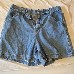 Vintage riders jean shorts